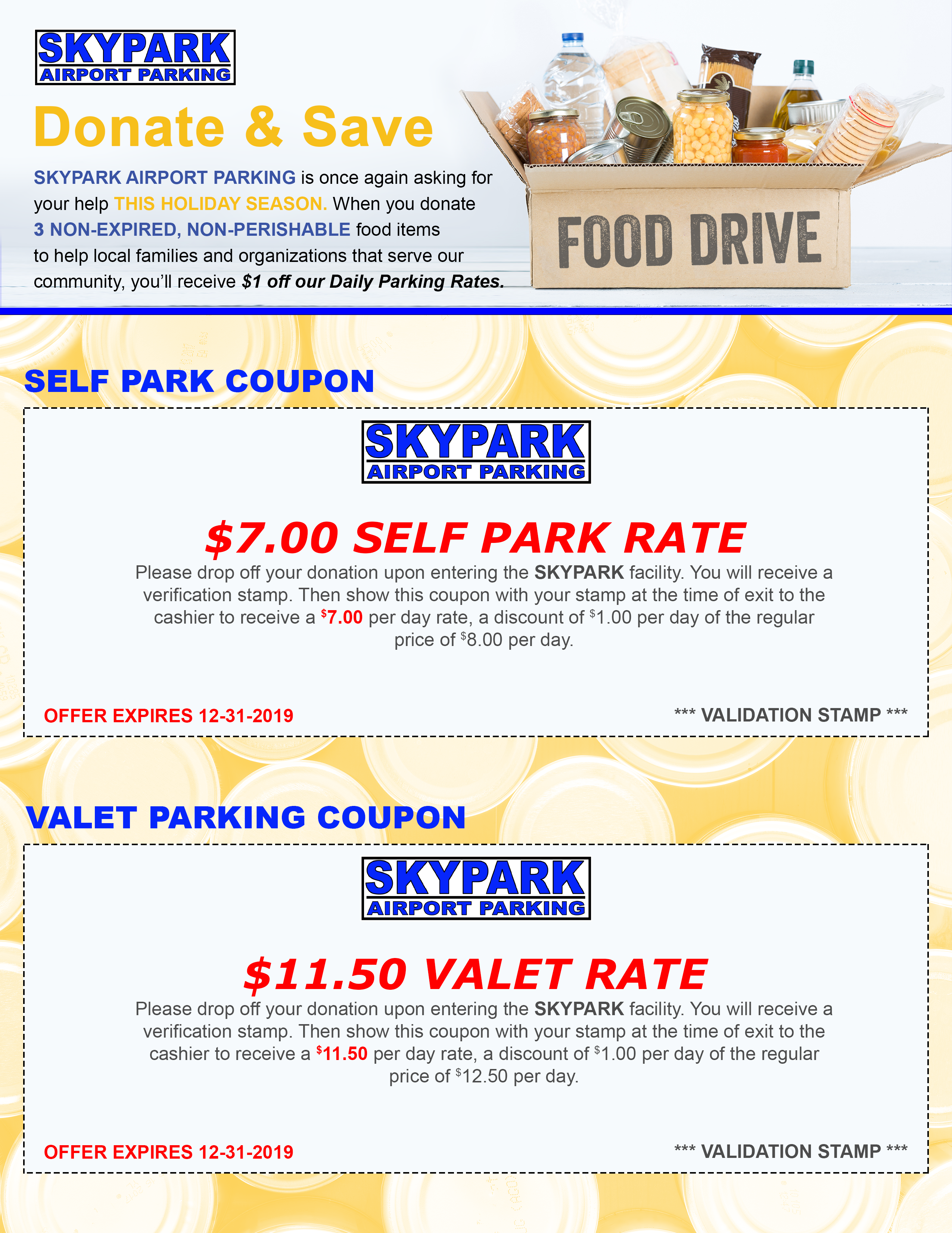Deals Skypark Airport Parking